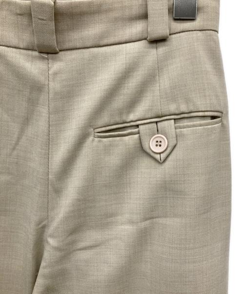 TODAYFUL（トゥデイフル）TODAYFUL (トゥデイフル) Highwaist Tuck Trousers ベージュ サイズ:38の古着・服飾アイテム