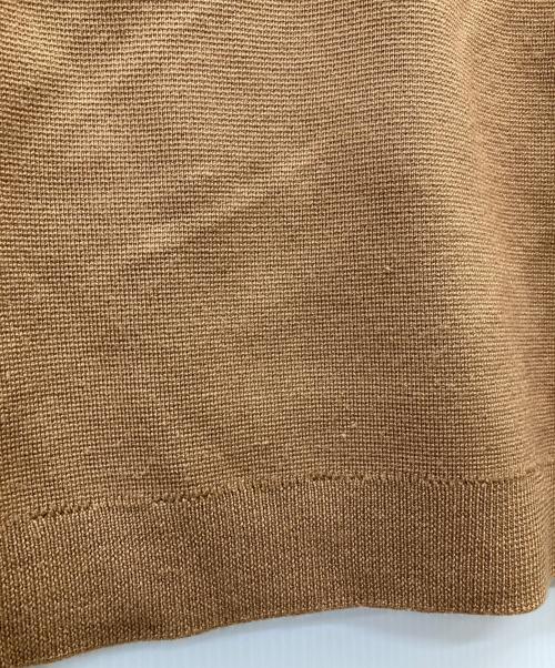SUPREME（シュプリーム）SUPREME (シュプリーム) 25AW Stripe Zip Up Polo Sweater ブラウン サイズ:Sの古着・服飾アイテム