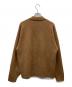 SUPREME (シュプリーム) 25AW Stripe Zip Up Polo Sweater ブラウン サイズ:S：22000円