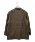 Sea Room lynn (シールームリン) BOYFRIENDタータンチェックテーラードジャケット ブラウン サイズ:M 未使用品：12000円