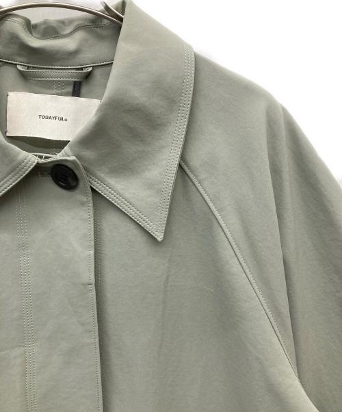 TODAYFUL（トゥデイフル）TODAYFUL (トゥデイフル) Soutiencollar Spring Coat グレー サイズ:36の古着・服飾アイテム