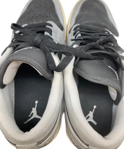 NIKE（ナイキ）NIKE (ナイキ) AIR JORDAN 1 LOW SE グレー サイズ:27の古着・服飾アイテム