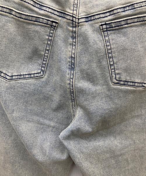ranclic（ランクリック）ranclic (ランクリック) side slit denim ribbon pants スカイブルー サイズ:Mの古着・服飾アイテム