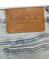中古・古着 ranclic (ランクリック) side slit denim ribbon pants スカイブルー サイズ:M：5000円