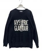 Hysteric Glamourヒステリックグラマー）の古着「SUPER SOUL SWEAT」｜ブラック