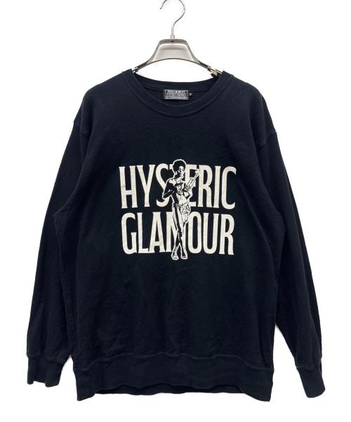 Hysteric Glamour（ヒステリックグラマー）Hysteric Glamour (ヒステリックグラマー) SUPER SOUL SWEAT ブラック サイズ:Mの古着・服飾アイテム