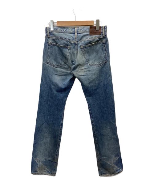 Hysteric Glamour（ヒステリックグラマー）Hysteric Glamour (ヒステリックグラマー) スタッズUPR加工デニムパンツ インディゴ サイズ:W28の古着・服飾アイテム