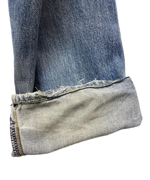Hysteric Glamour（ヒステリックグラマー）Hysteric Glamour (ヒステリックグラマー) スタッズUPR加工デニムパンツ インディゴ サイズ:W28の古着・服飾アイテム