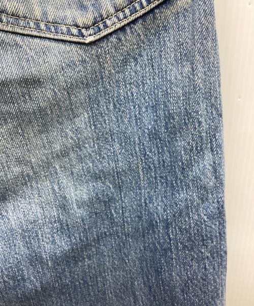 Hysteric Glamour（ヒステリックグラマー）Hysteric Glamour (ヒステリックグラマー) スタッズUPR加工デニムパンツ インディゴ サイズ:W28の古着・服飾アイテム