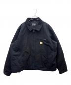CarHarttカーハート）の古着「BLANKET-LINED DETROIT JACKET」｜ブラック