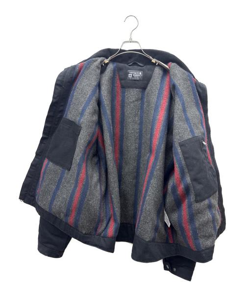 CarHartt（カーハート）CarHartt (カーハート) BLANKET-LINED DETROIT JACKET ブラック サイズ:2XLの古着・服飾アイテム