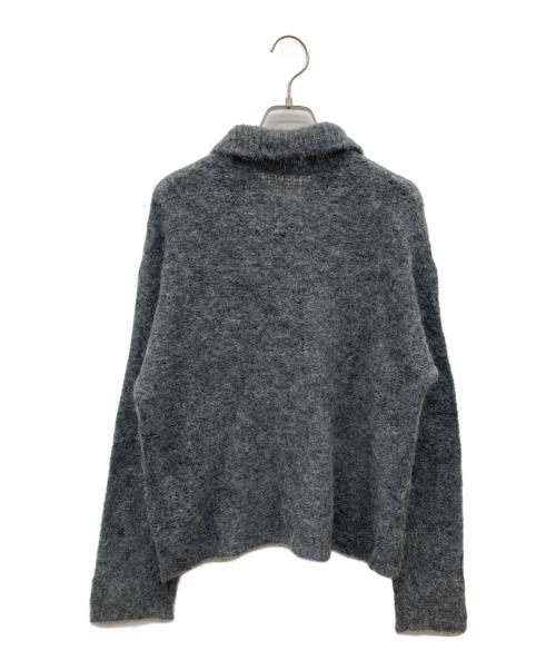 Plage（プラージュ）Plage (プラージュ) ALPACA MIX BUTTON ニット グレー サイズ:-の古着・服飾アイテム