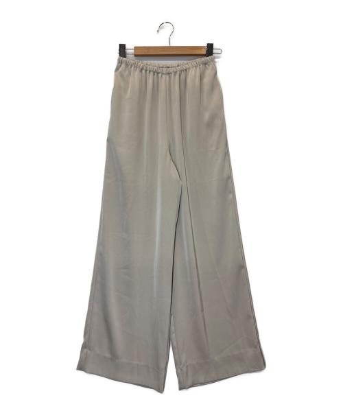 Plage（プラージュ）Plage (プラージュ) dull satin relax パンツ ベージュ サイズ:34の古着・服飾アイテム