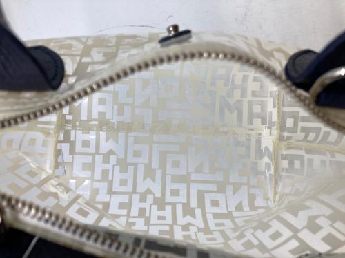 LONGCHAMP（ロンシャン）LONGCHAMP (ロンシャン) Mini Le Pliage Transparent Tote ホワイトの古着・服飾アイテム