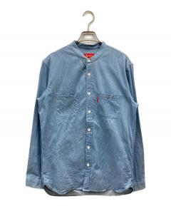 中古・古着通販】COMOLI (コモリ) カシミヤ和紙ハーフジップシャツ