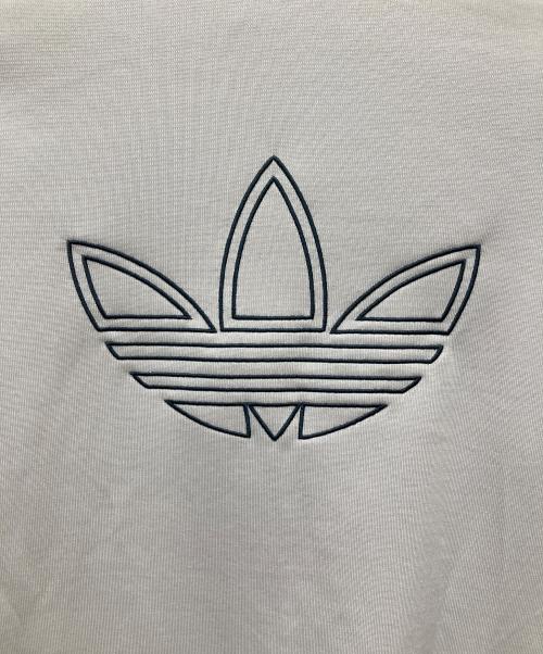 adidas（アディダス）adidas (アディダス) アウトライントレフォイル ファイヤーバード トラックトップ ベージュ サイズ:XLの古着・服飾アイテム