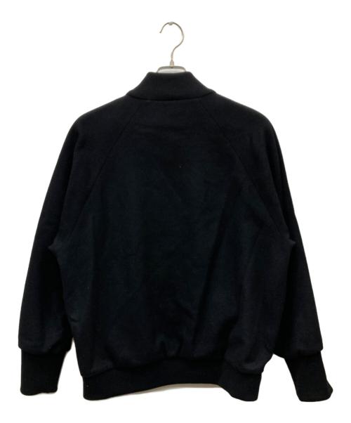 itochi（イトチ）itochi (イトチ) super100's wool bomber jacket ブラック サイズ:FREEの古着・服飾アイテム