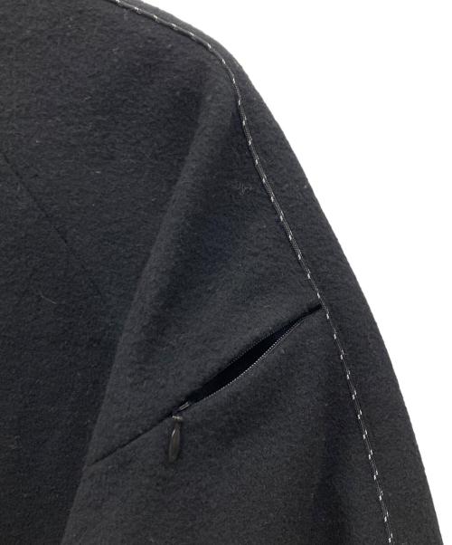 itochi（イトチ）itochi (イトチ) super100's wool bomber jacket ブラック サイズ:FREEの古着・服飾アイテム