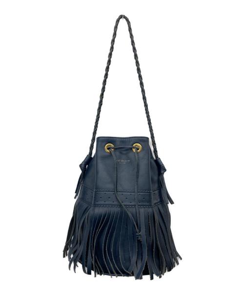J&M DAVIDSON（ジェイ＆エム デヴィッドソン）J&M DAVIDSON (ジェイ＆エム デヴィッドソン) fringe carnival BAG/ カーニバルM ネイビーの古着・服飾アイテム