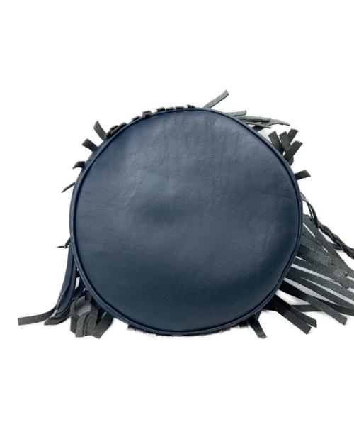 J&M DAVIDSON（ジェイ＆エム デヴィッドソン）J&M DAVIDSON (ジェイ＆エム デヴィッドソン) fringe carnival BAG/ カーニバルM ネイビーの古着・服飾アイテム