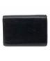 BALENCIAGA (バレンシアガ) ペーパーミニウォレット ブラック：13000円