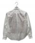 BLACK COMME des GARCONS (ブラックコムデギャルソン) レオパード切替長袖シャツ レッド×ホワイト サイズ:XS：12000円