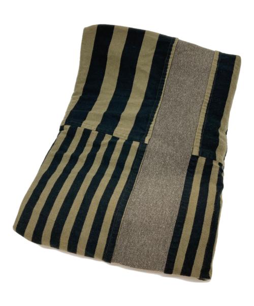 COMME DES GARCONS EDITED（コムデギャルソン エディティッド）COMME DES GARCONS EDITED (コムデギャルソン エディティッド) ストール オリーブの古着・服飾アイテム
