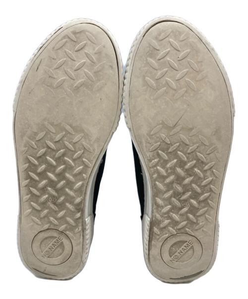 No Name（ノーネーム）No Name (ノーネーム) IRON SNEAKER ブラック×ホワイト サイズ:SIZE 37の古着・服飾アイテム