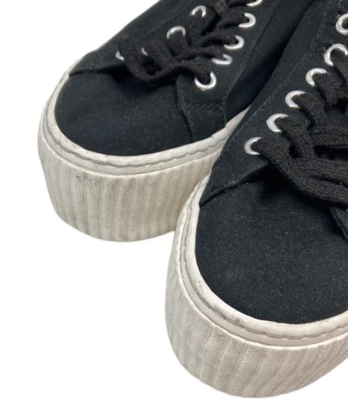 No Name（ノーネーム）No Name (ノーネーム) IRON SNEAKER ブラック×ホワイト サイズ:SIZE 37の古着・服飾アイテム