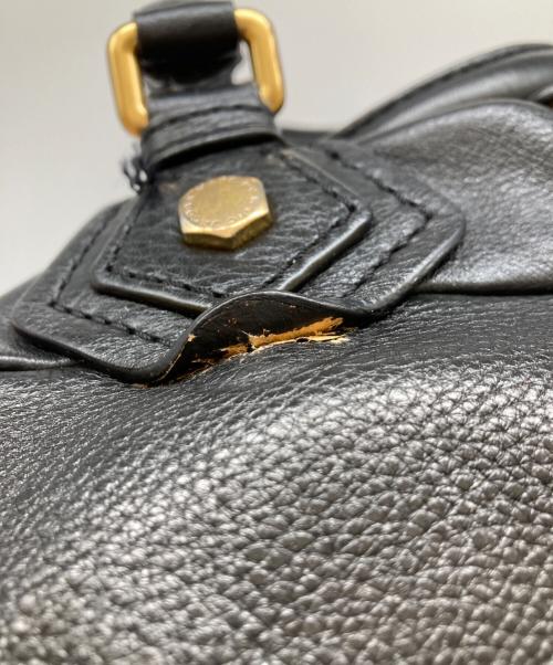 Marc by Marc Jacobs（マークバイマークジェイコブス）Marc by Marc Jacobs (マークバイマークジェイコブス) 2WAYレザーバッグ ブラックの古着・服飾アイテム