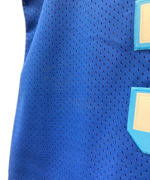 MITCHELL & NESS（ミッチェルアンドネス）MITCHELL & NESS (ミッチェルアンドネス) ゲームシャツ ブルー サイズ:Ｌの古着・服飾アイテム