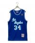 MITCHELL & NESS（ミッチェルアンドネス）の古着「ゲームシャツ」｜ブルー