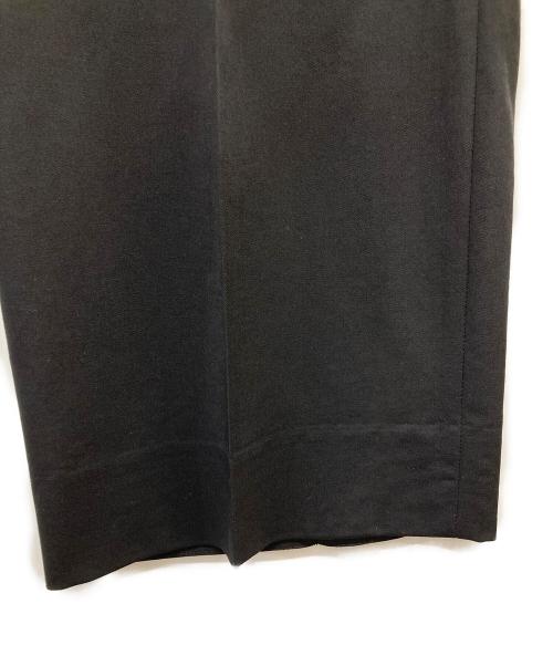 BOTTEGA VENETA（ボッテガベネタ）BOTTEGA VENETA (ボッテガベネタ) ウールタックパンツ ブラック サイズ:50の古着・服飾アイテム