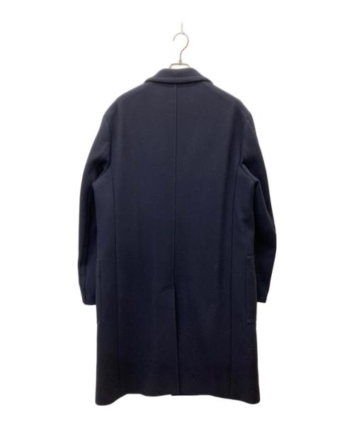 Maison Margiela（メゾンマルジェラ）Maison Margiela (メゾンマルジェラ) 17AW ウール混チェスターコート ネイビー サイズ:SIZE 52の古着・服飾アイテム