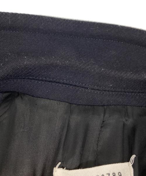 Maison Margiela（メゾンマルジェラ）Maison Margiela (メゾンマルジェラ) 17AW ウール混チェスターコート ネイビー サイズ:SIZE 52の古着・服飾アイテム