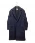 Maison Margiela（メゾンマルジェラ）の古着「17AW ウール混チェスターコート」｜ネイビー