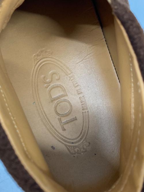 TOD'S（トッズ）TOD'S (トッズ) モカシンデザートブーツ ブラウン サイズ:SIZE 7 1/2の古着・服飾アイテム