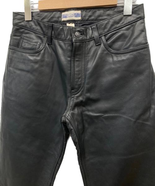 GAP（ギャップ）GAP (ギャップ) 00s カウレザーパンツ ブラック サイズ:W31の古着・服飾アイテム