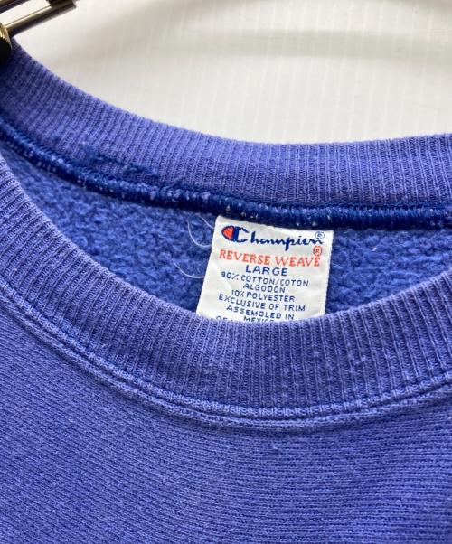 Champion（チャンピオン）Champion (チャンピオン) 90s REVERSE WEAVE ブルー サイズ:Lの古着・服飾アイテム