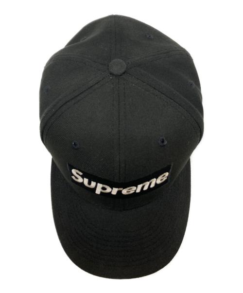SUPREME（シュプリーム）SUPREME (シュプリーム) New Era (ニューエラ) Money Box Logo Cap ブラック サイズ:71/4(57.7cm)の古着・服飾アイテム