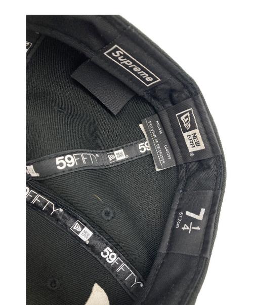 SUPREME（シュプリーム）SUPREME (シュプリーム) New Era (ニューエラ) Money Box Logo Cap ブラック サイズ:71/4(57.7cm)の古着・服飾アイテム