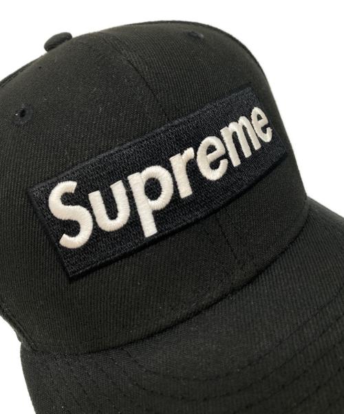 SUPREME（シュプリーム）SUPREME (シュプリーム) New Era (ニューエラ) Money Box Logo Cap ブラック サイズ:71/4(57.7cm)の古着・服飾アイテム