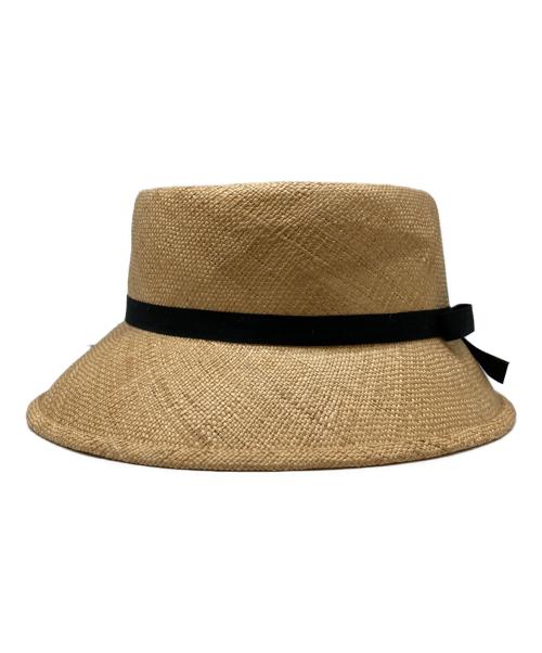 BERRETTA（ベルレッタ）BERRETTA (ベルレッタ) ストローハット ベージュの古着・服飾アイテム