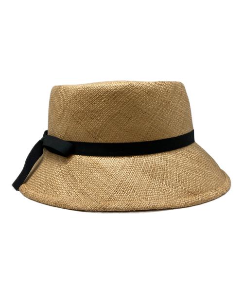 BERRETTA（ベルレッタ）BERRETTA (ベルレッタ) ストローハット ベージュの古着・服飾アイテム