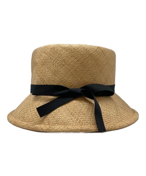 BERRETTA（ベルレッタ）BERRETTA (ベルレッタ) ストローハット ベージュの古着・服飾アイテム