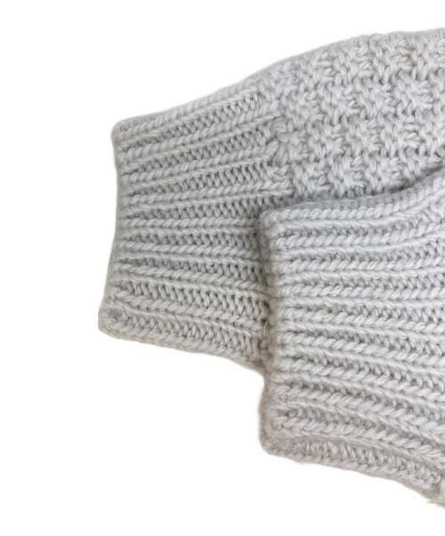 anuke（アンヌーク）anuke (アンヌーク) Cable Knit Cardigan ベージュ サイズ:FREEの古着・服飾アイテム