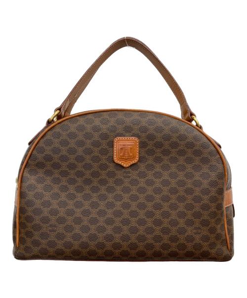 CELINE（セリーヌ）CELINE (セリーヌ) マカダム ハンドバッグ ブラウンの古着・服飾アイテム