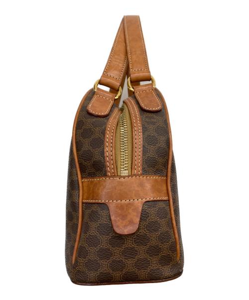 CELINE（セリーヌ）CELINE (セリーヌ) マカダム ハンドバッグ ブラウンの古着・服飾アイテム