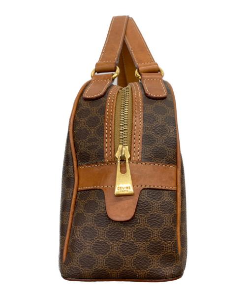 CELINE（セリーヌ）CELINE (セリーヌ) マカダム ハンドバッグ ブラウンの古着・服飾アイテム