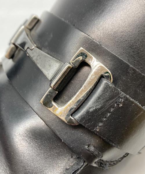 Salvatore Ferragamo（サルヴァトーレ フェラガモ）Salvatore Ferragamo (サルヴァトーレ フェラガモ) ビットローファー ネイビー サイズ:8 1/2の古着・服飾アイテム